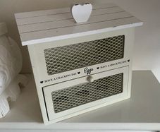 Shabby Chic Egg Storage
