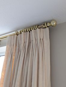Gold Vintage Curtain Rail
