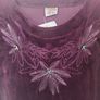 BNWT Saigonmex velvet embroidered long sleeve blouse size UK16/18 EU44/46 Postage included Image 2