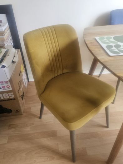 Wood Dining Table & 4 Chairs