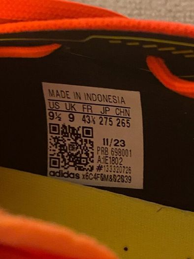 Adidas predator 9UK