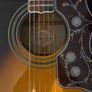 Gibson SJ200 Style Guitar Image 7