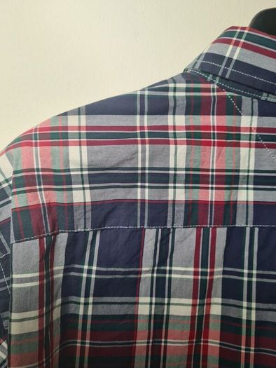 Mens Tommy Hilfiger Check Shirt Custom Fit Size Xl Extra Large