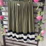 skirt Bnwt relish khaki fine pleat elastic waistband skirt size small Image 6