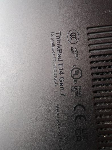 ThinkPad E14 Gen 7, Ryzen 5  220w, 16gb DDR5, 512gb Storage, battery over 8 hours,