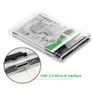 Hard Drive Enclosure Usb 3.0 2.5''  SATA HDD SSD Image 3