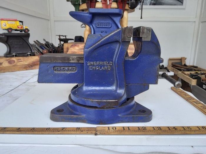 record 2 ton swivel vice