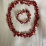 Necklace and Matching Bracelet - Shell and Beads Image 2