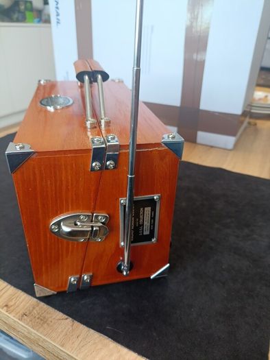 Spirit of St. Louis Aviator Alarm Clock Radio Flight Case S.O.S.L. Collection