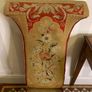 Victorian rosewood prie dieu or prayer nursing chair with original needlepoint upholstery. Image 10