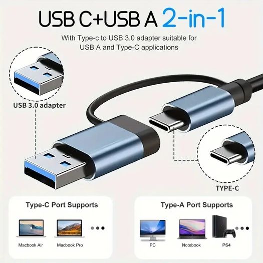 USB C Adapter USB Adapter 3.0 HUB