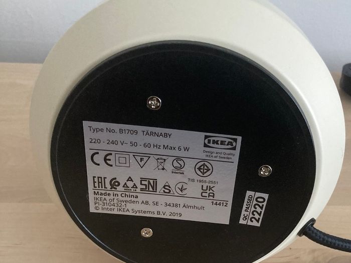 IKEA Dimmable Tarnaby Lamp