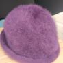 Vintage Italian Angora Fur Hat Image 6