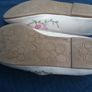 Girls ivory casual shoes, size 11 Image 4