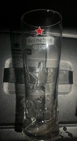 Pint Heineken beer Glass