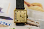 1940s Vintage Swiss Made Zenith Gold Plated Lady's Swiss Watch Mechanical Wind up