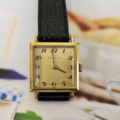 1940s Vintage Swiss Made Zenith Gold Plated Lady's Swiss Watch Mechanical Wind up