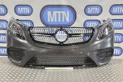 Complete Front Bumper for Mercedes V Class Vito W447 2016-2024 AMG NIGHT KIT