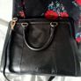 NICA London Black Leather Bag with a Matching Tote Shopper Image 5