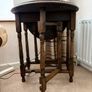 Oak Folding Drop-Leaf Table Image 3