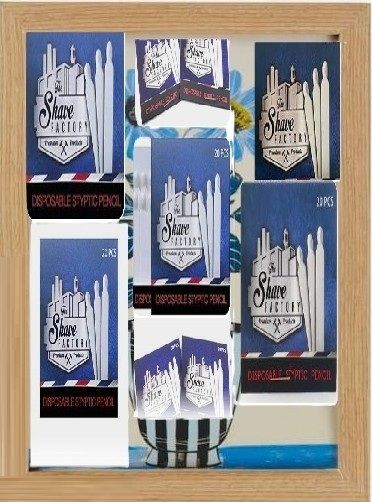 Disposable Styptic Shaving Sticks. Free Post.