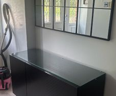 sideboard & mirror