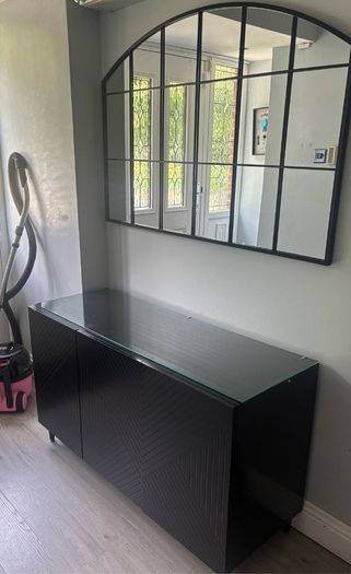sideboard & mirror