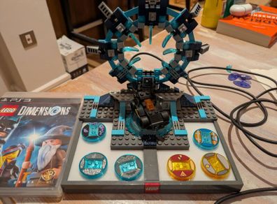 Lego dimensions starter pack, PS3 game and tags