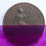 Queen Victoria Large Copper Penny 1855, British Coins, Victorian Coin Image 4