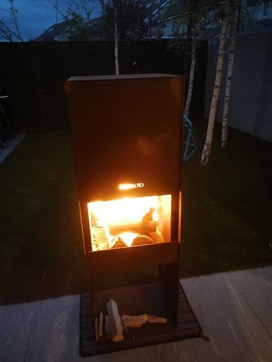 Firebox Garden Wood Burner