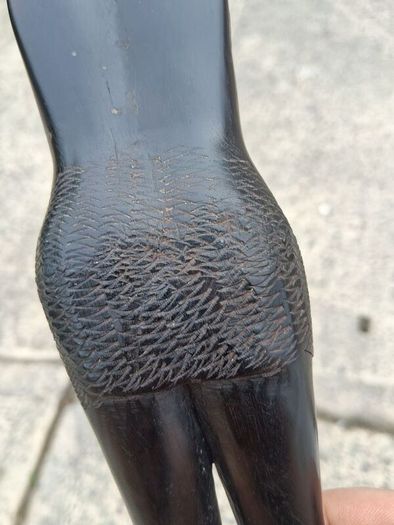 Mid Century Ebony African Corpus Christ