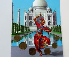 India vintage original coins set UNC
