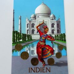India vintage original coins set UNC