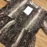 Brand new Zara snake print top size UK small Image 2