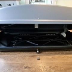 car roof box (rental)
