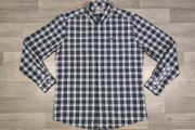 Barbour Button Down Check Shirt Mens XL Tailored Fit