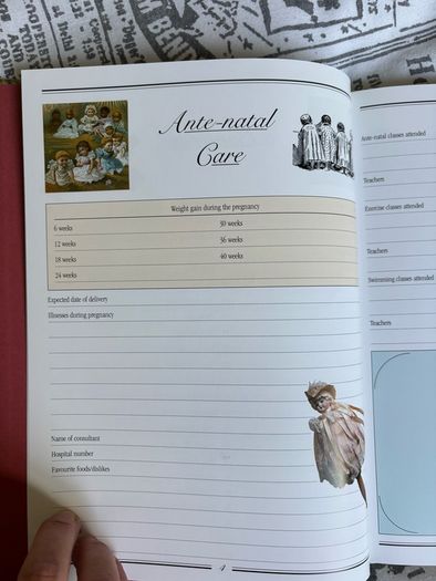 Brand New Vintage Our Baby Book