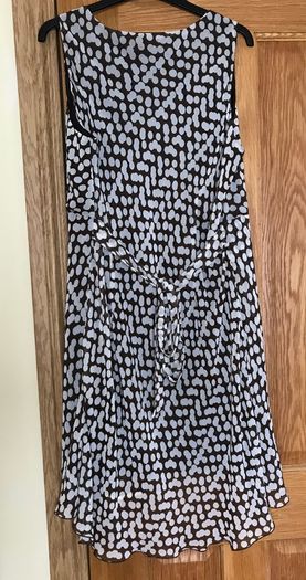 Simply Be Choc Brown Polka Dot Dress Size 22
