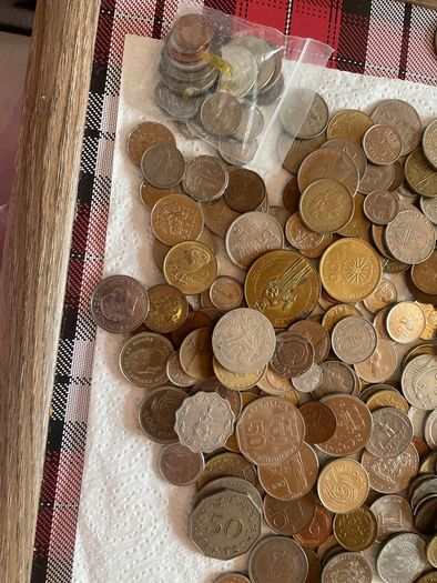 random selection of coins