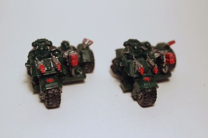 Warhammer 40k Command Squad & Attack Bikes