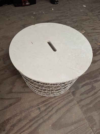 White storage box