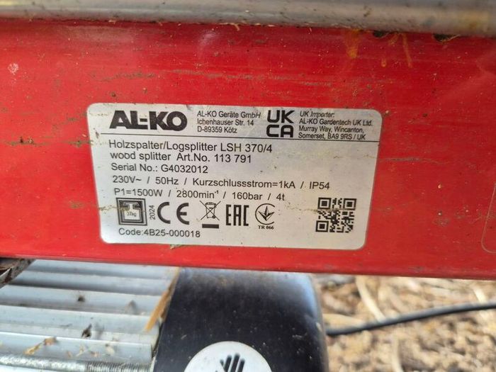 log splitter