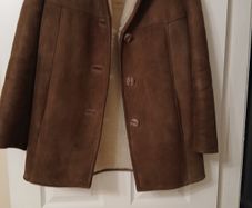 Sheepskin coat