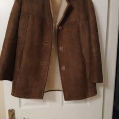 Sheepskin coat