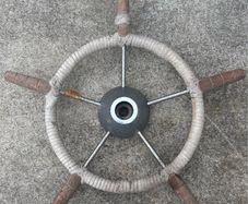 Vintage Ships wheel c1960