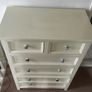 Cream chest of drawers Image 2