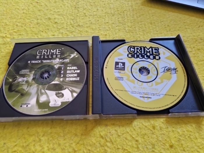 Crime Killer  PlayStation1 Ps1 PlayStation2 Ps2 Games Original