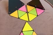 stationary flourescent tab markers 3 packs
