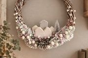 Handcrafted Christmas wreaths