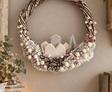 Handcrafted Christmas wreaths
